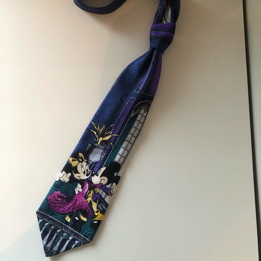 Men's Novelty Tie - Disney Mickey & Minnie Mouse
